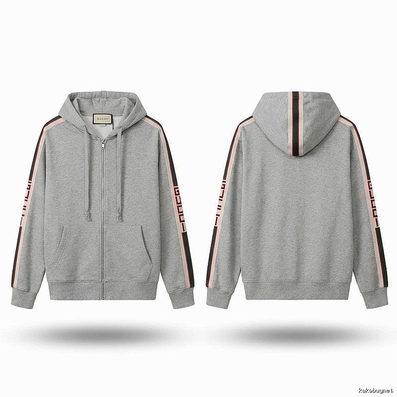 Gucci Stripe Grey Hoodie