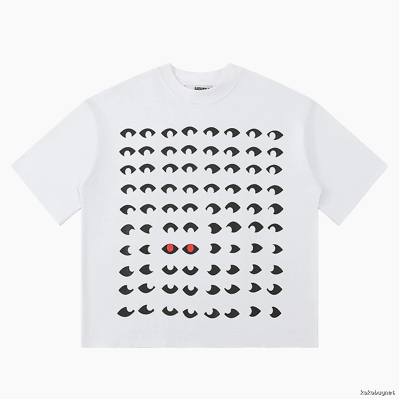 House of Errors Eye Print White T-shirt