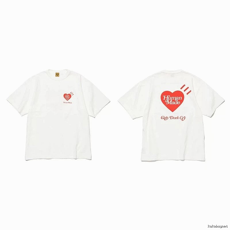 Human Made Easy Match Heart logo T-shirt Black Green Human for Everyday Use