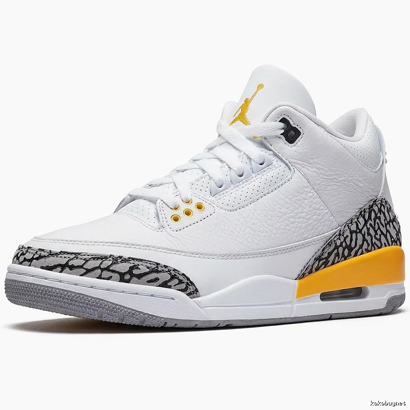 Jordan 3 Fashion White-Orange Shoes