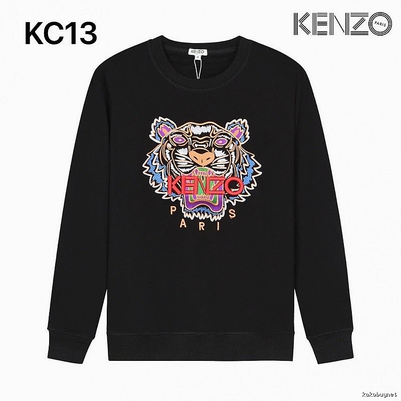 Kenzo Style Kc13 Tiger SweatShirt Sport Casual Graphic