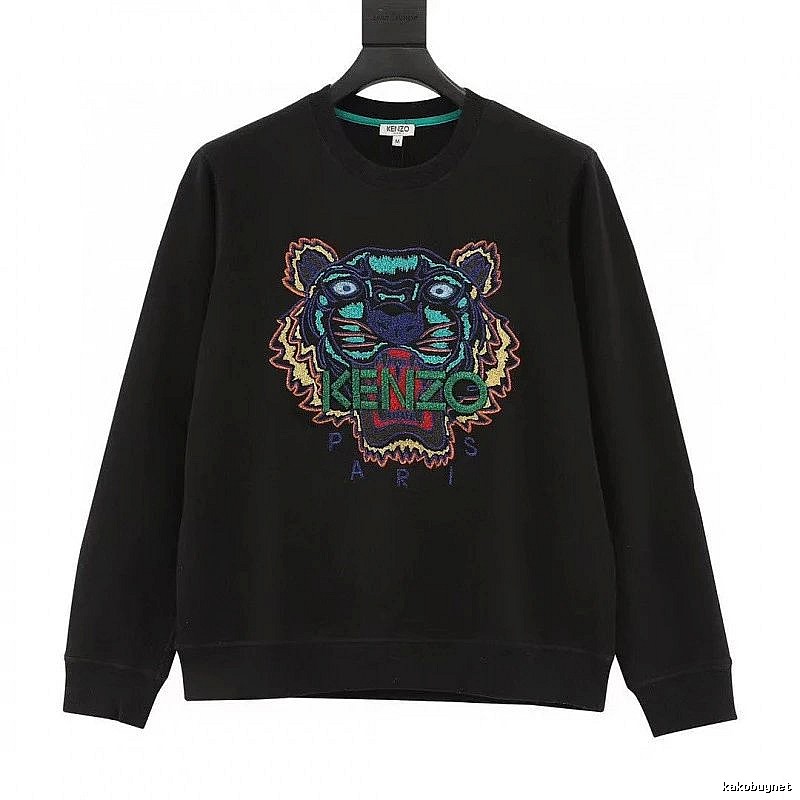 Kenzo Style Kc32 Tiger SweatShirt Campus Look Graphic