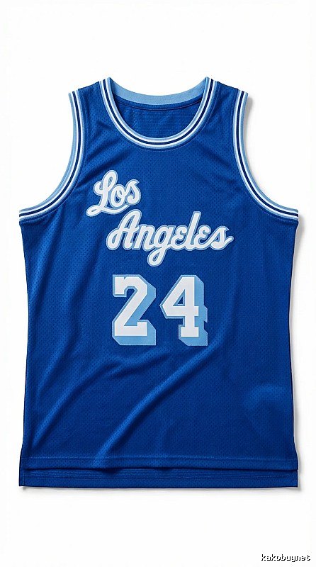 Kobe Los Angeles style blue vest