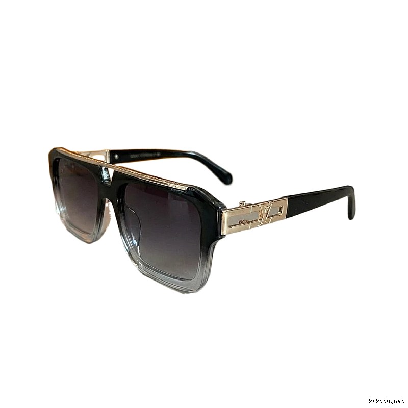 Louis Vuitton metallic-style sunglasses