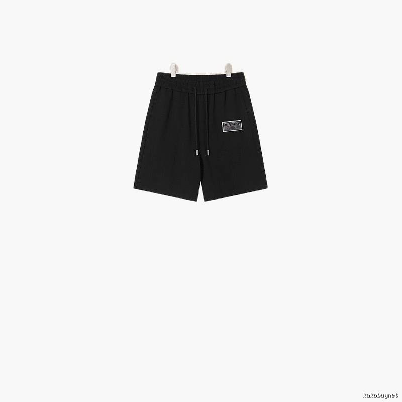 Louis Vuitton minimalist style black shorts
