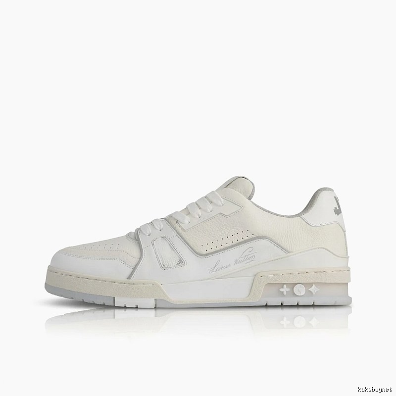 Louis Vuitton white trendy sports shoes