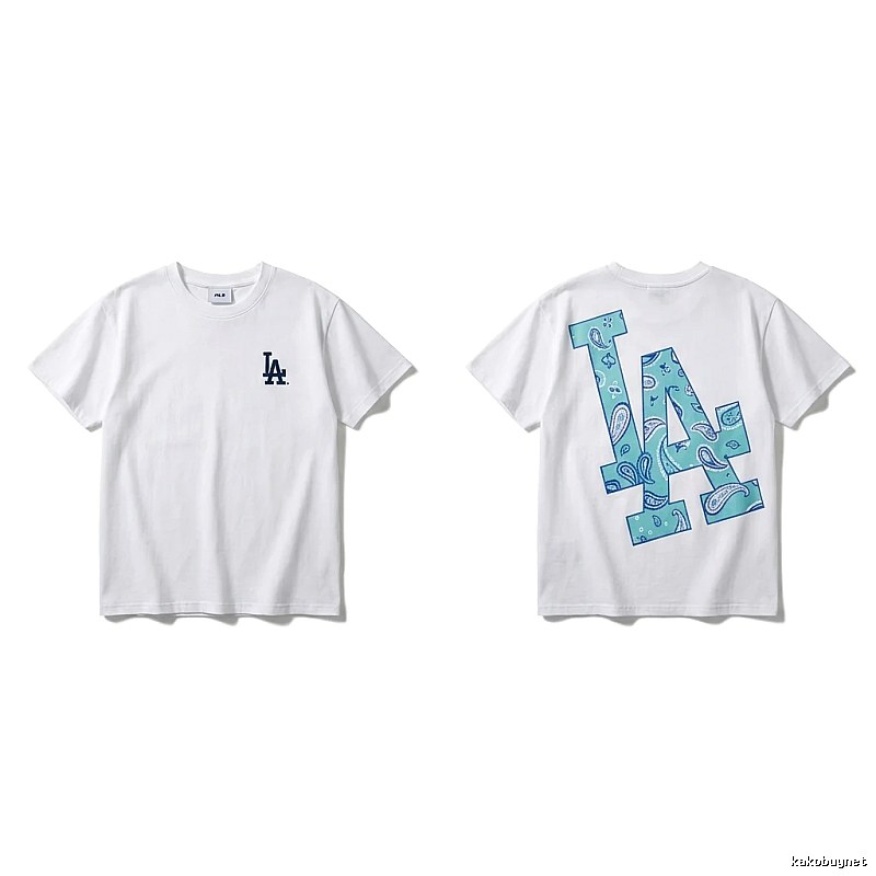 MLB LA Paisley White T-shirt