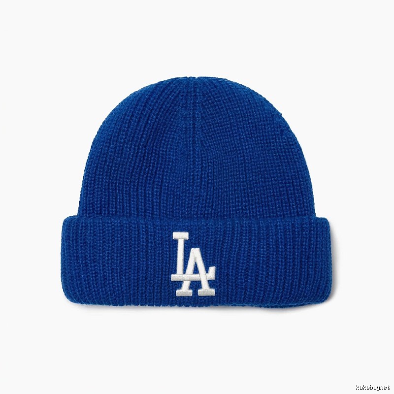 MLB LA Series Simple Style Blue Hat