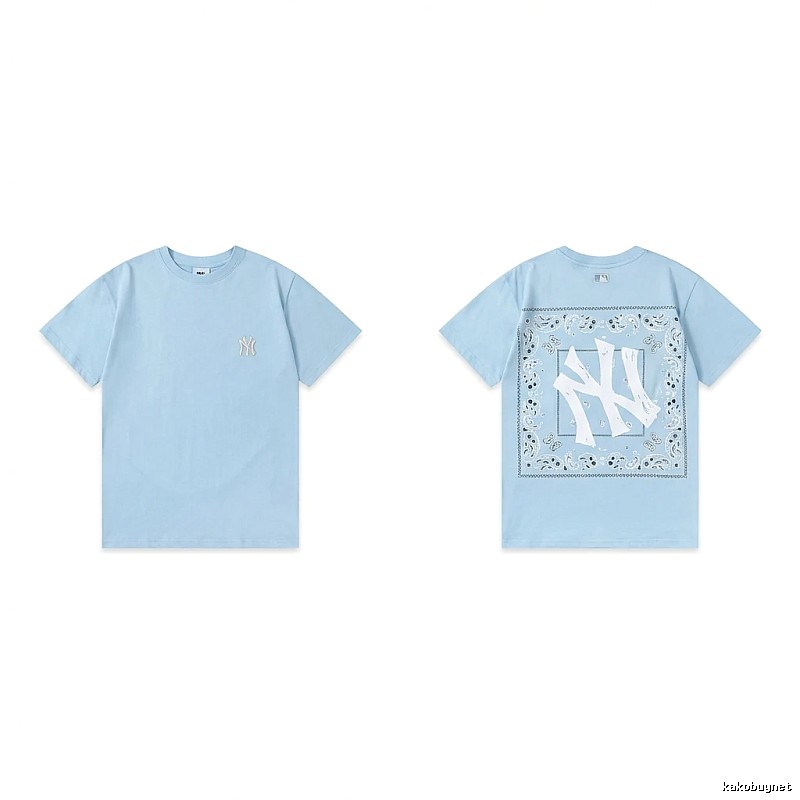 MLB retro light blue T-shirt