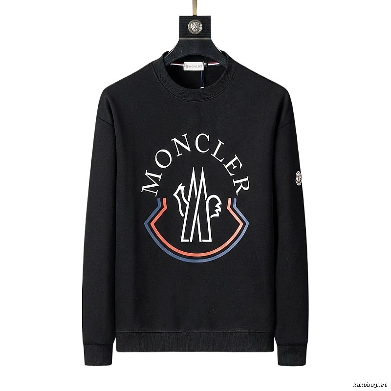 Moncler Classic and Stylish Black Sweatshirt