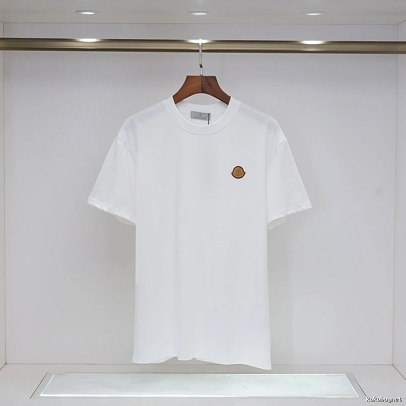 Moncler Classic Minimalist Style White Short-sleeve T-shirt