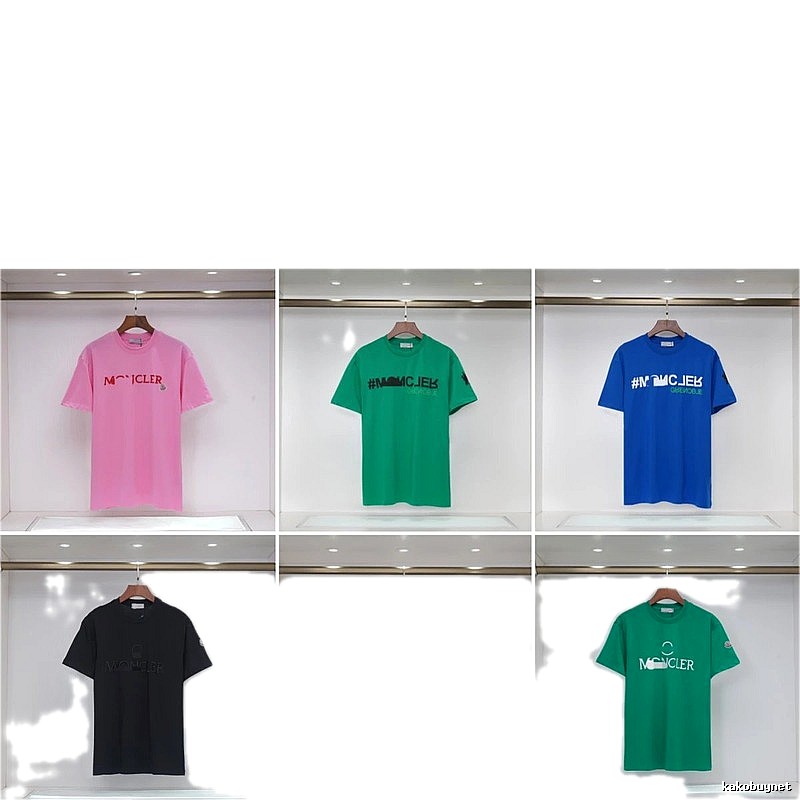 Moncler Co-branded Trendy Style Multi-color Short-sleeve T-shirt