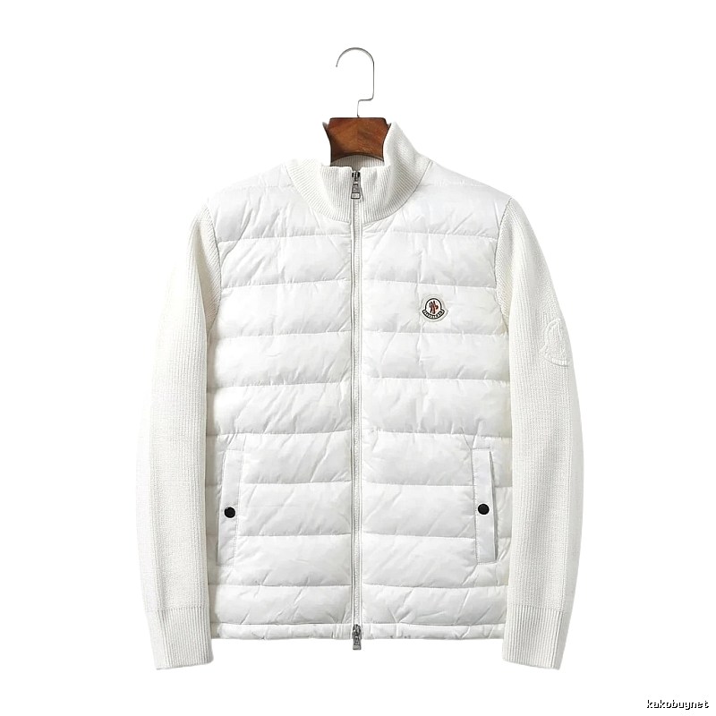 Moncler white casual style down jacket