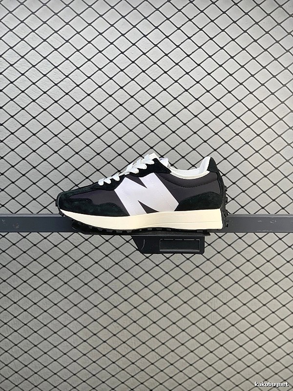 New Balance Retro Runners, Black and White and Padded Collar