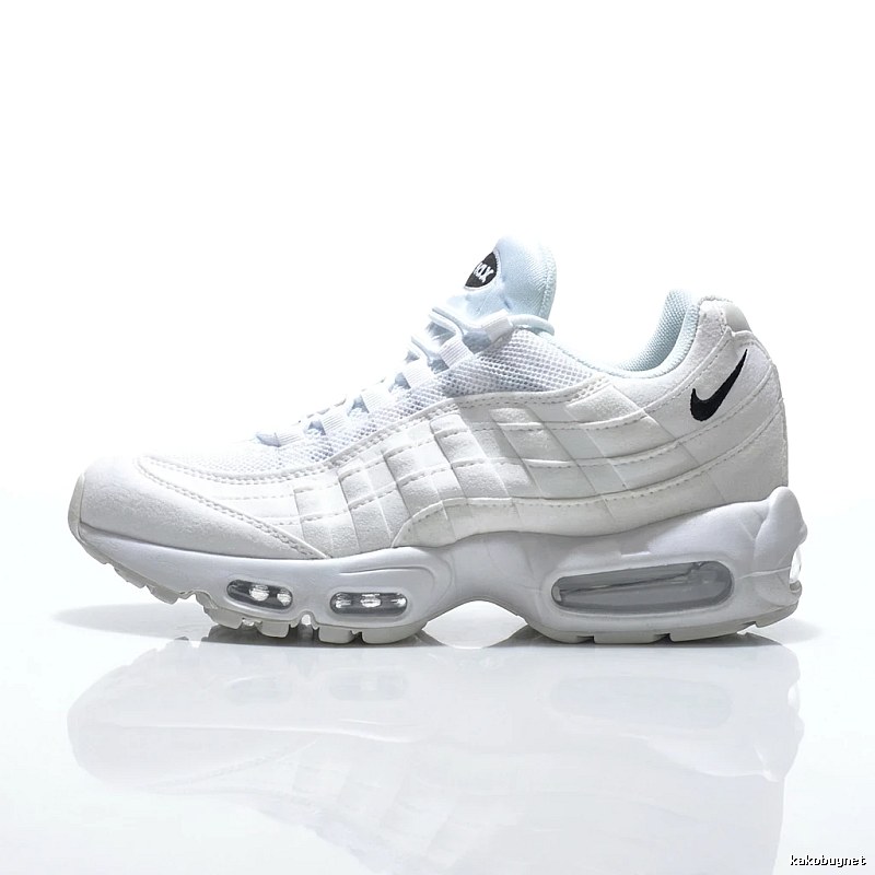 Nike Air Max 95 White Retro Athletic Shoes