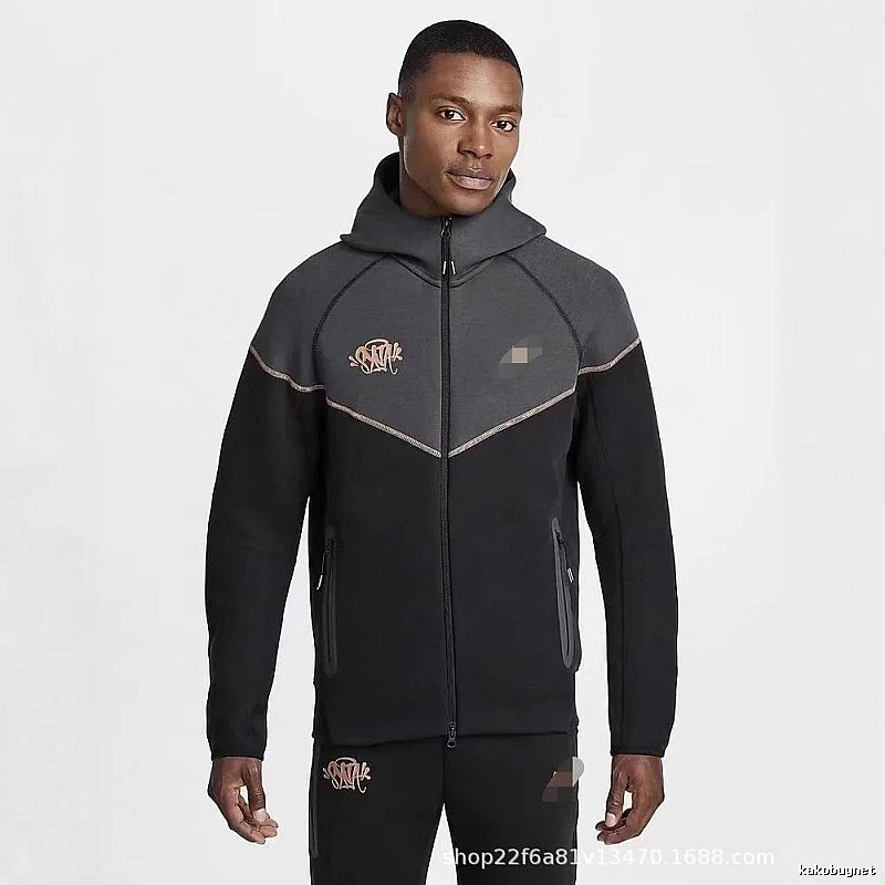 Nike Classic Tech Fleece tracksuit jacket Black Zip Jacket for Daily Styling