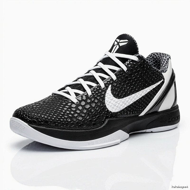 Nike Kobe series black and white trendy basketball shoes