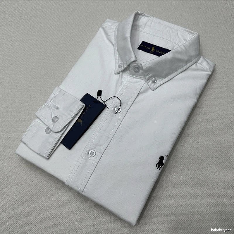 Ralph Lauren Monogram Striped polo shirt Navy Polo Multicolor for Layered Styling
