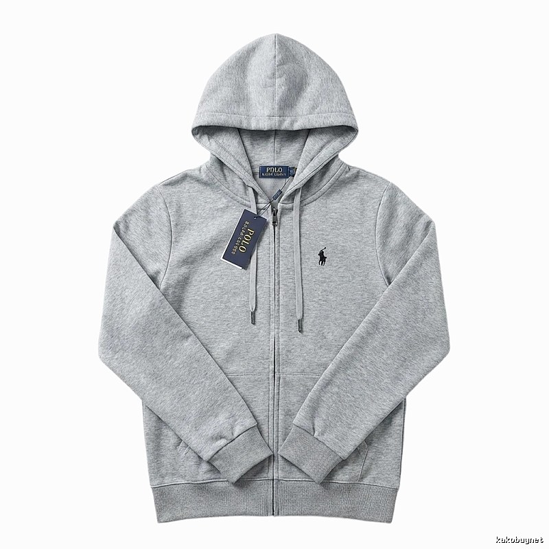 Ralph Lauren POLO series grey hoodie