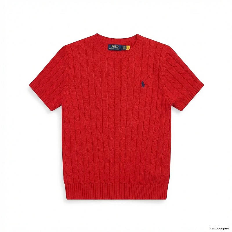 Ralph Lauren Polo Series Red Knitwear