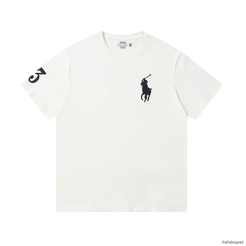 Ralph Lauren Polo-style white T-shirt