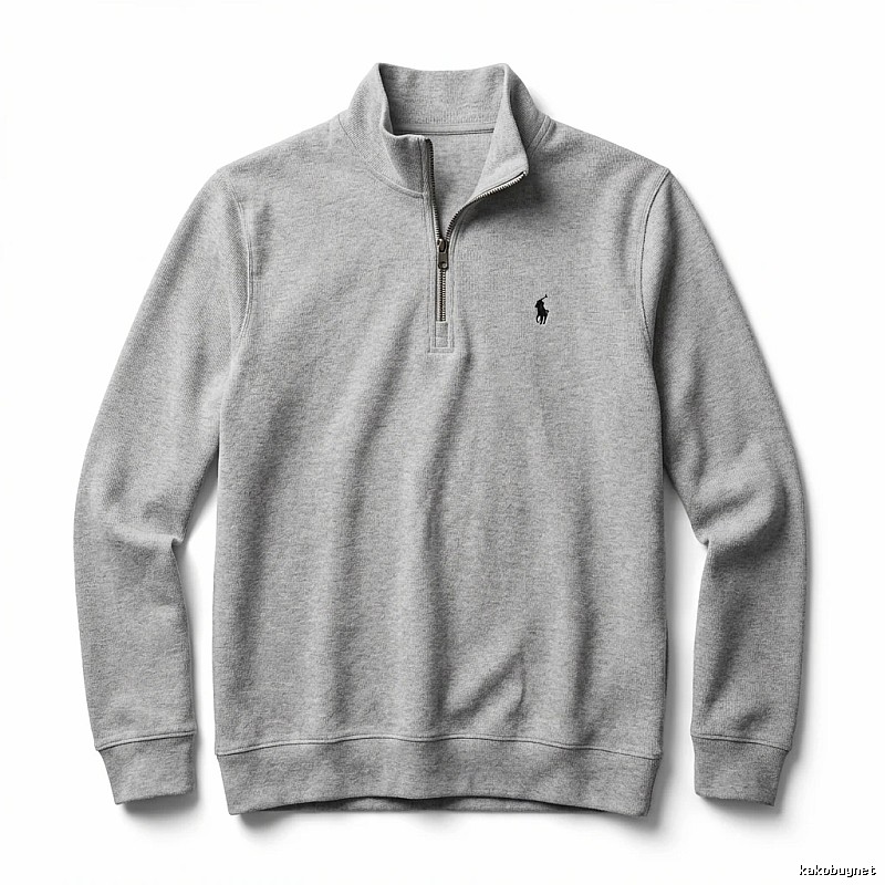 Ralph Lauren series grey trendy brand sweatshirt