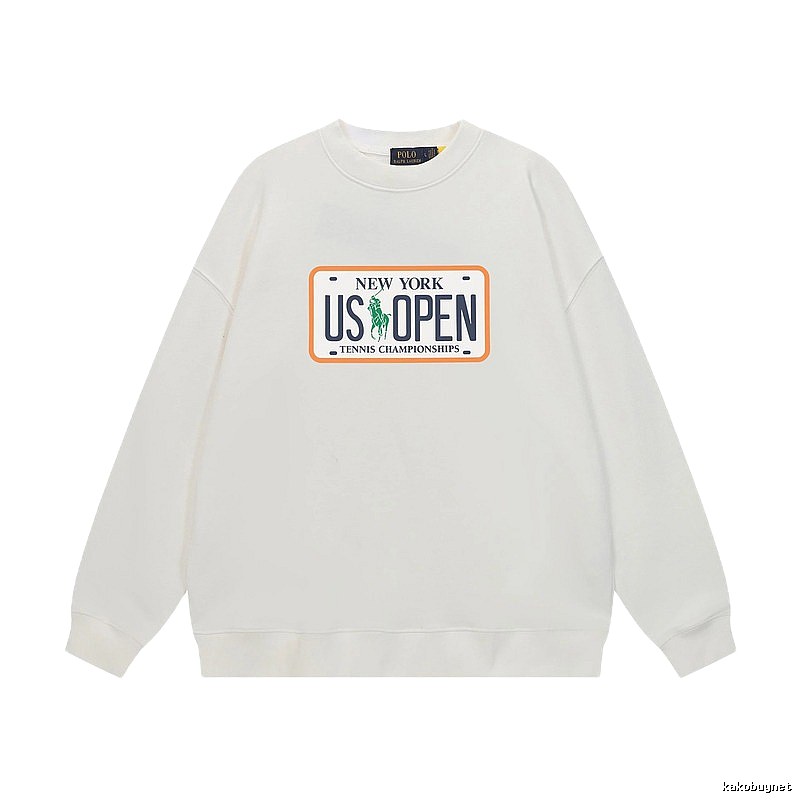 Ralph Lauren US OPEN White Sweatshirt