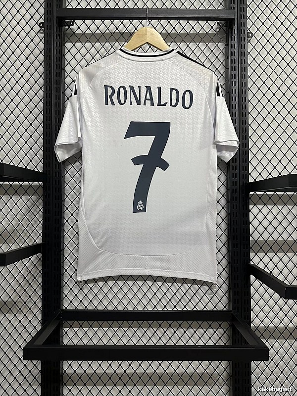 Real Madrid Streetwear Home soccer jersey White Real Madrid with Logo Accent Select Edition
