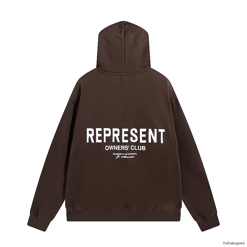 Represent Lightweight Owners Club hoodie Navy Large Represent for Trend Styling