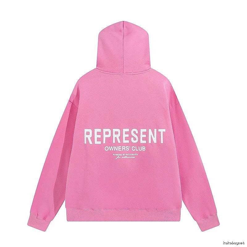 Represent Streetwear Owners Club hoodie Navy Large Represent with Logo Accent