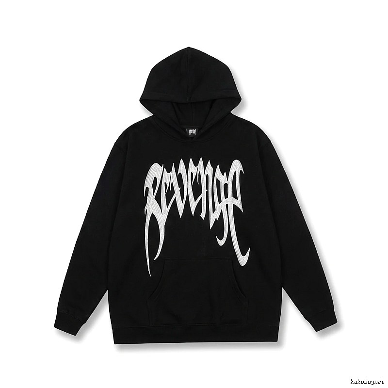 Revenge Gothic Style Black Hoodie