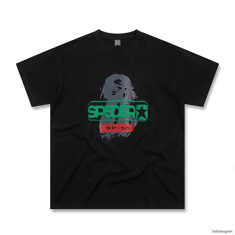 Sp5der Dark Cool Trend Short Sleeve