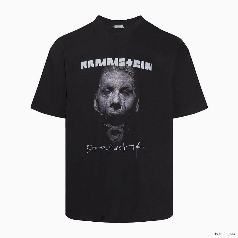 Streetwear Statement graphic T-shirt Black Colorful Lucky with Logo Accent
