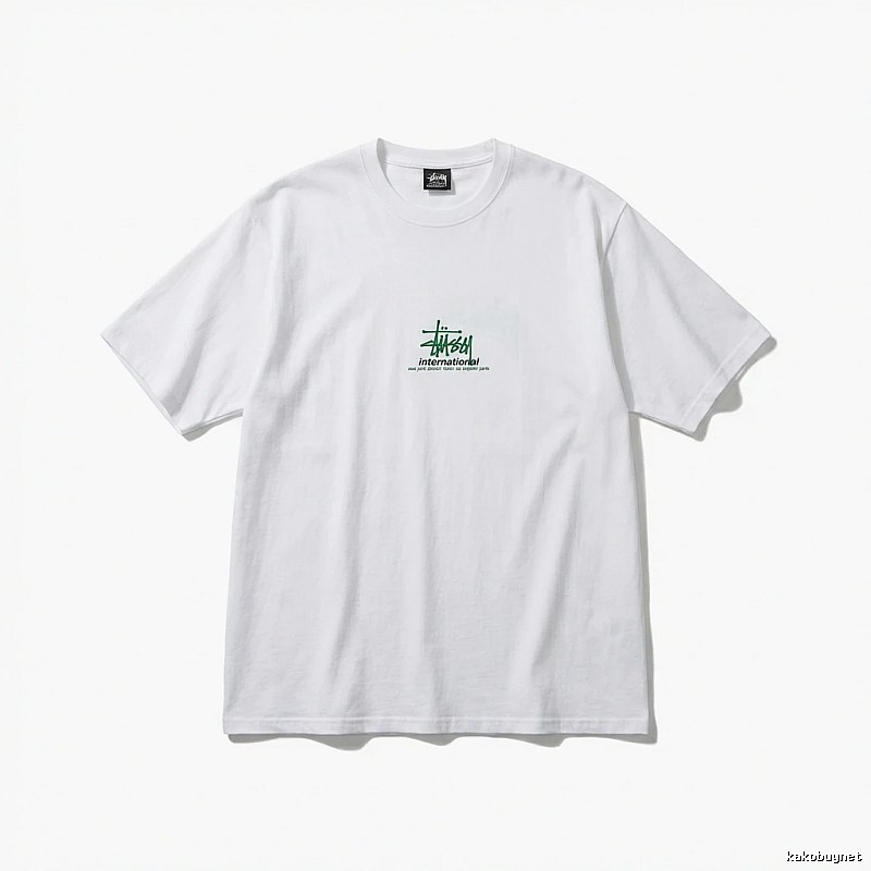 Stussy International Series Simple White T-shirt