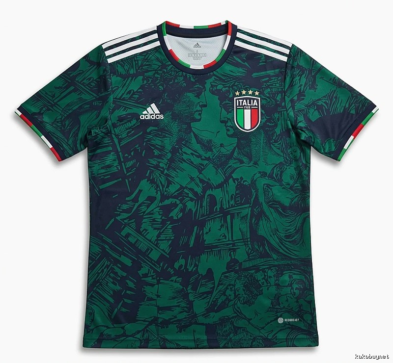Stussy Italian retro style green T-shirt