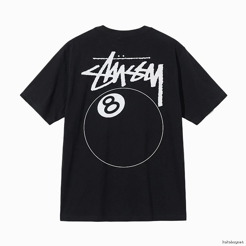 Stussy No. 8 Ball Style Black T-shirt