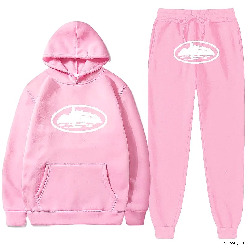 Stussy Pink Red Tracksuit Set Statement Graphic Logo