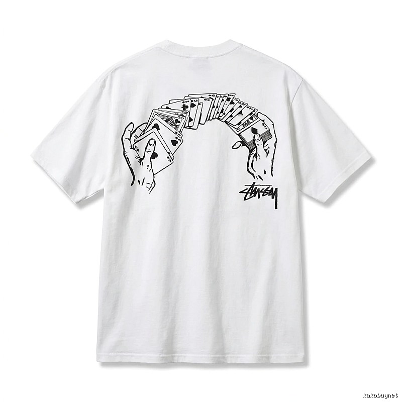Stussy Poker Print Style T-shirt