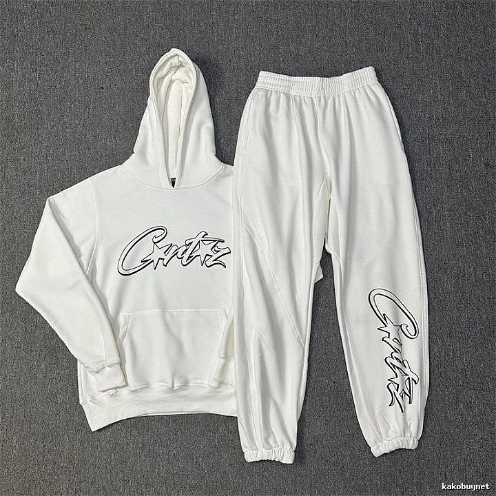 Stussy White Tracksuit Set Travel Pack Logo