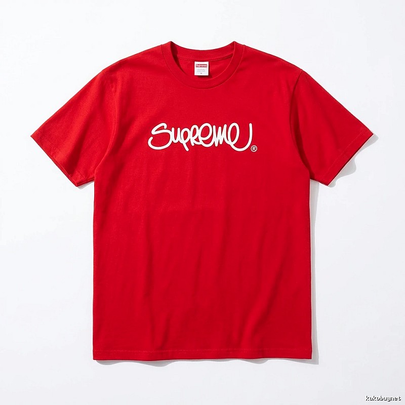 Supreme basic red T-shirt