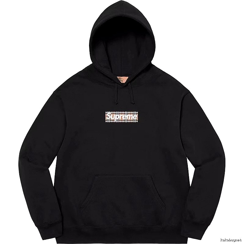 Supreme Monogram Logo hoodie Gray Red Oversized for Casual Outfits