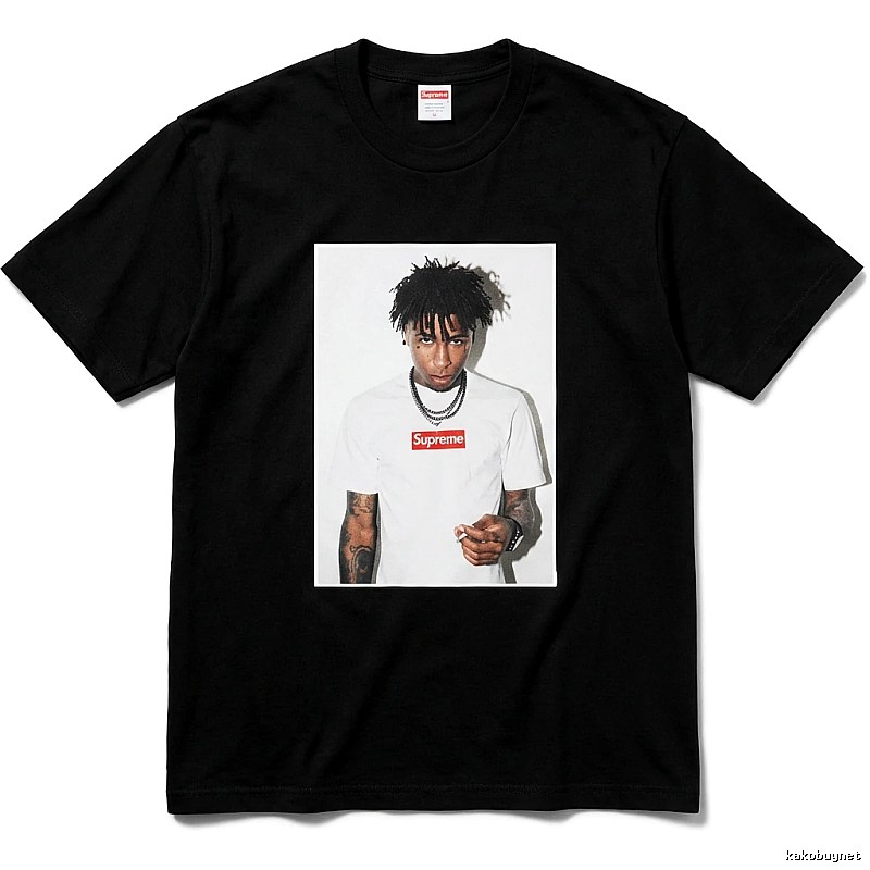 Supreme Portrait Style Black T-shirt