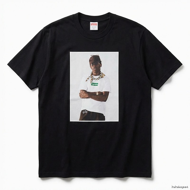 Supreme Portrait Style Black T-shirt