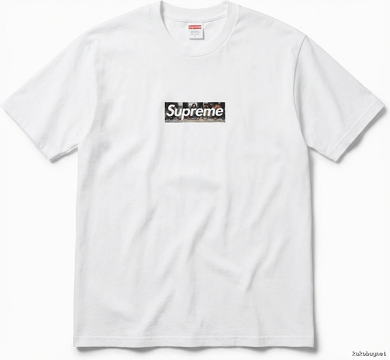 Supreme Retro Style White T-shirt