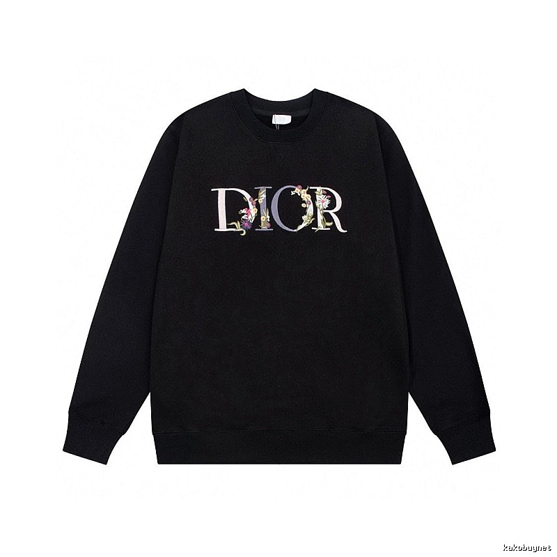 Sweatshirt by Dior with Black Sweatshirt with Dior Floral