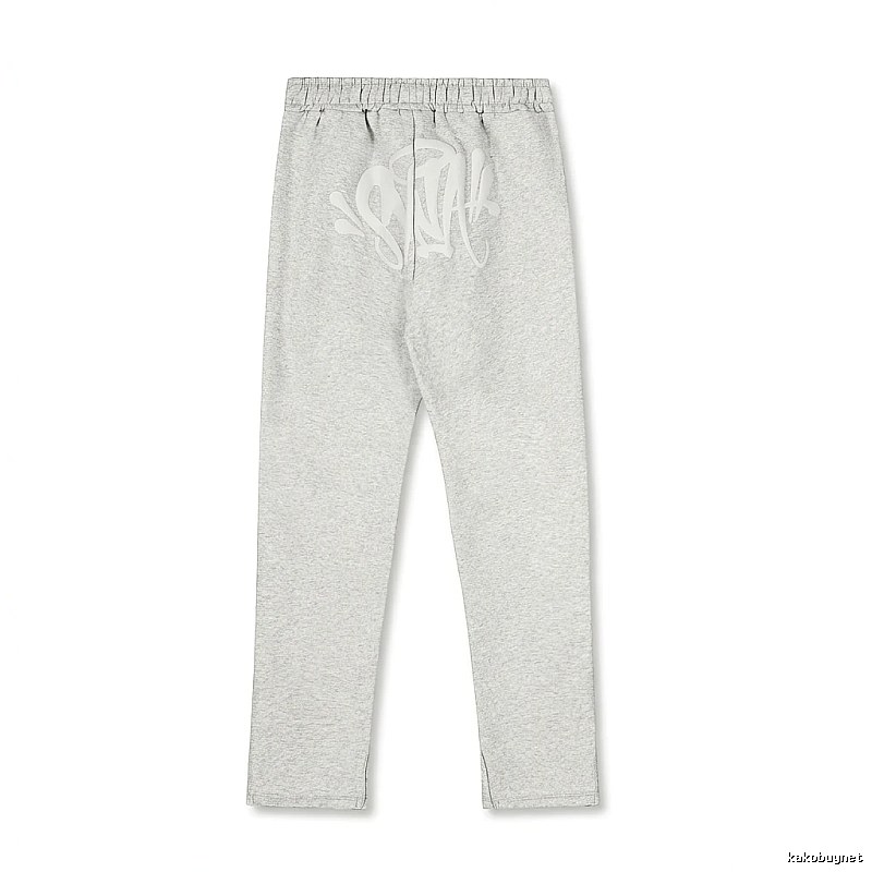 SynaWorld Trendy Cool Style Light Gray Sweatpants