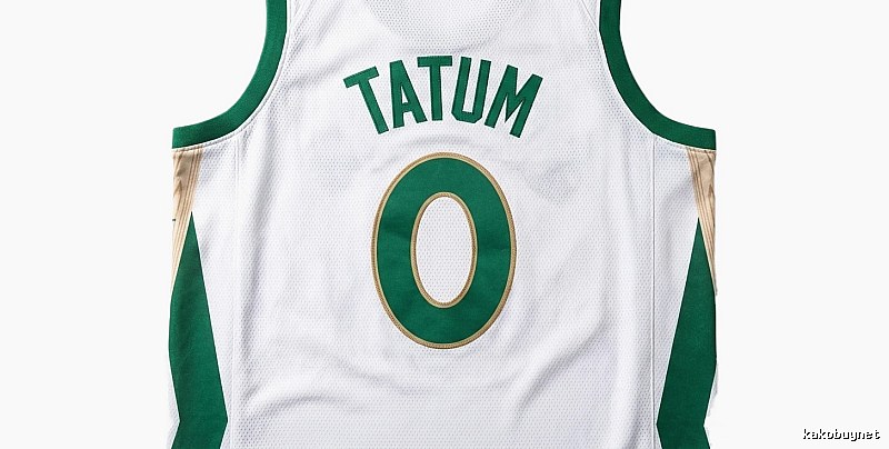 Tatum Series Green and White Basketball Vest