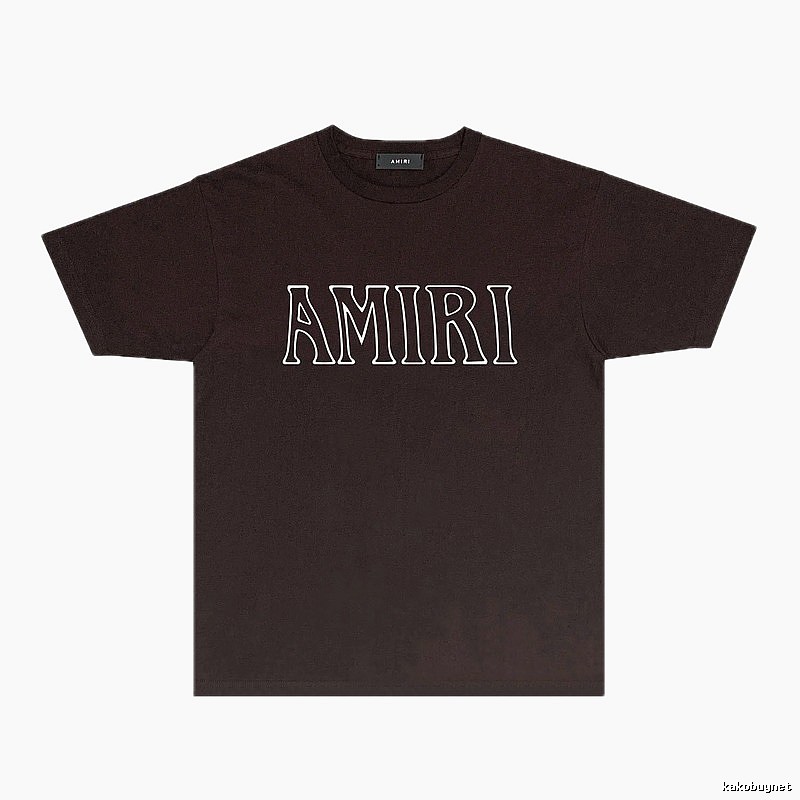 The basic black T-shirt of AMIRI
