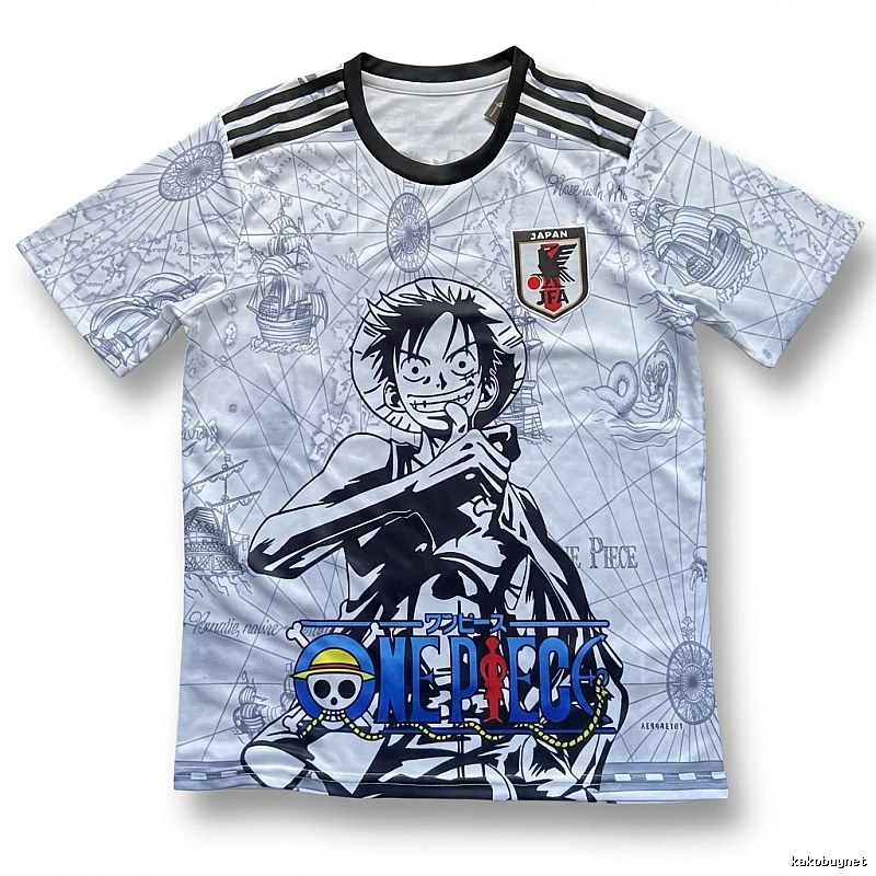 Tokyo Ghoul black-and-white anime-style T-shirt