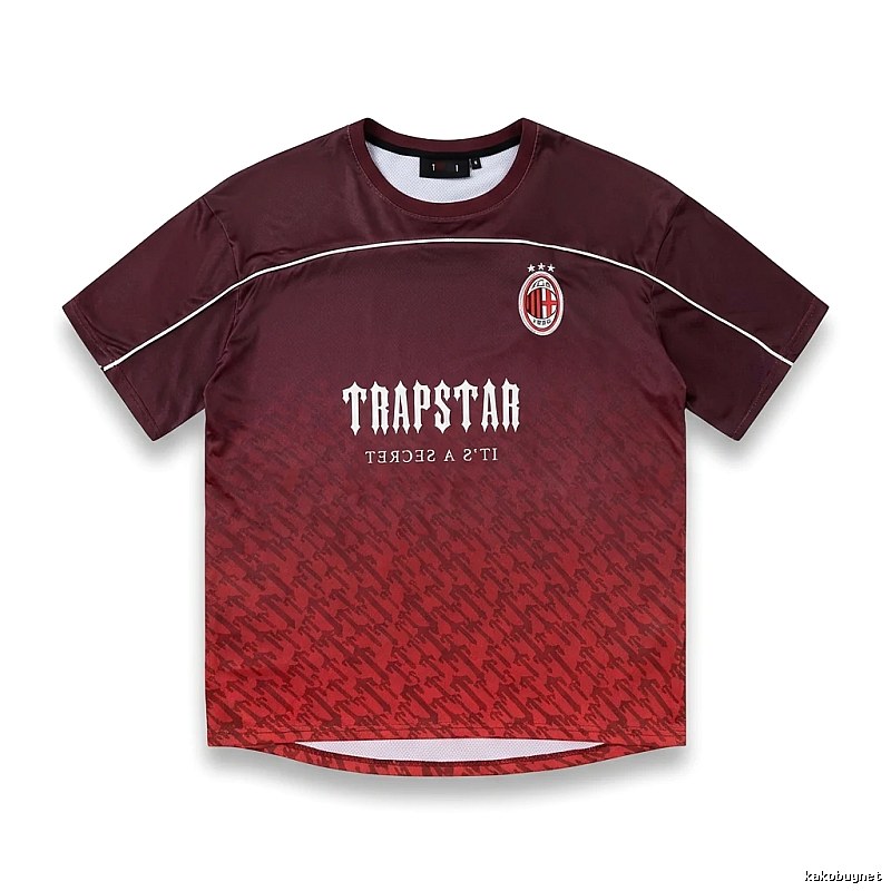 Trapstar Gradient Style Burgundy T-shirt